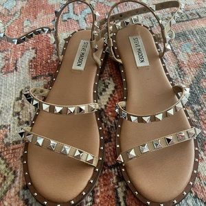Steve Madden Travel Tan Sandals